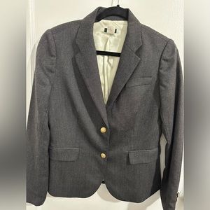 J Crew Blazer, dark grey, almost new, worn a few times.